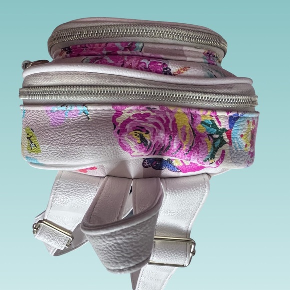 Betsey Johnson floral mini backpack - Picture 2 of 12
